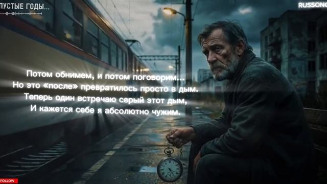 Песня, которую будешь переслушивать. «Пустые Годы»
