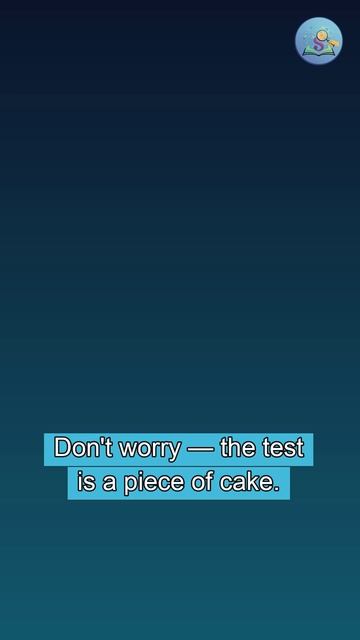 A piece of cake — при чём тут торт? 🍰