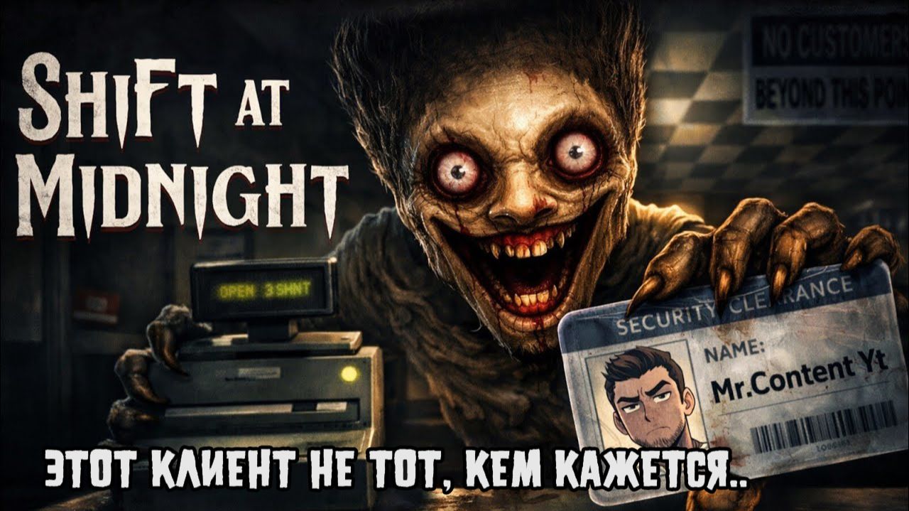 ЭТОТ КЛИЕНТ НЕ ТОТ, КЕМ КАЖЕТСЯ...Shift At Midnight прохождение