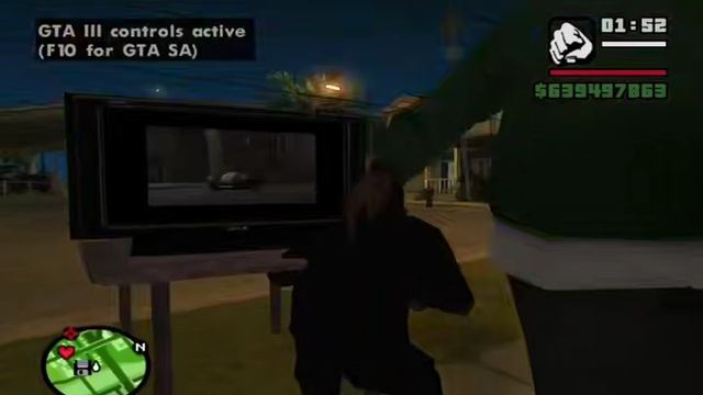 Разраб запустил GTA 3 прямо ВНУТРИ текстуры GTA: San Andreas