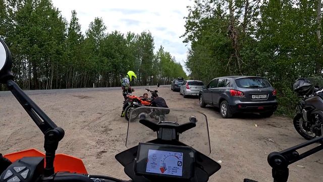 40-5 От Кузьмовово до Ладожского  KTM 390 Adventure SW  Kove 500X G-Moto Cross X M1NSK SCR 250