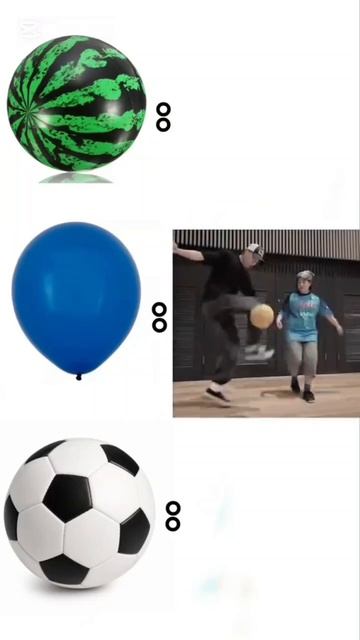 Виды мячей ⚽