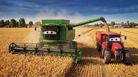 🌾 Большая уборка пшеницы 😱 Комбайн и тракторы в деле! 🚜