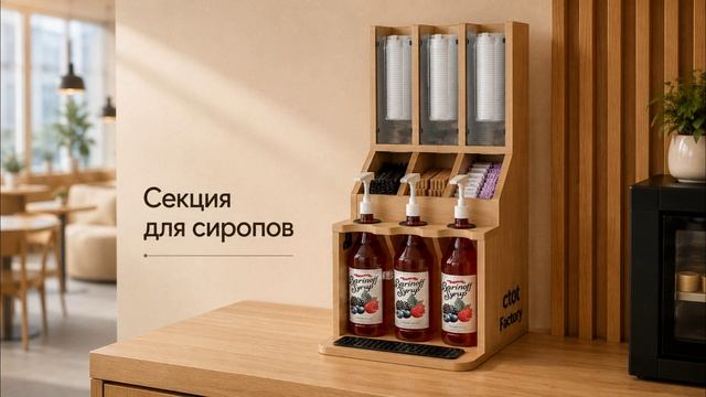 Органайзеры для кофе-модулей и кофе-зон: как выбрать комплектацию