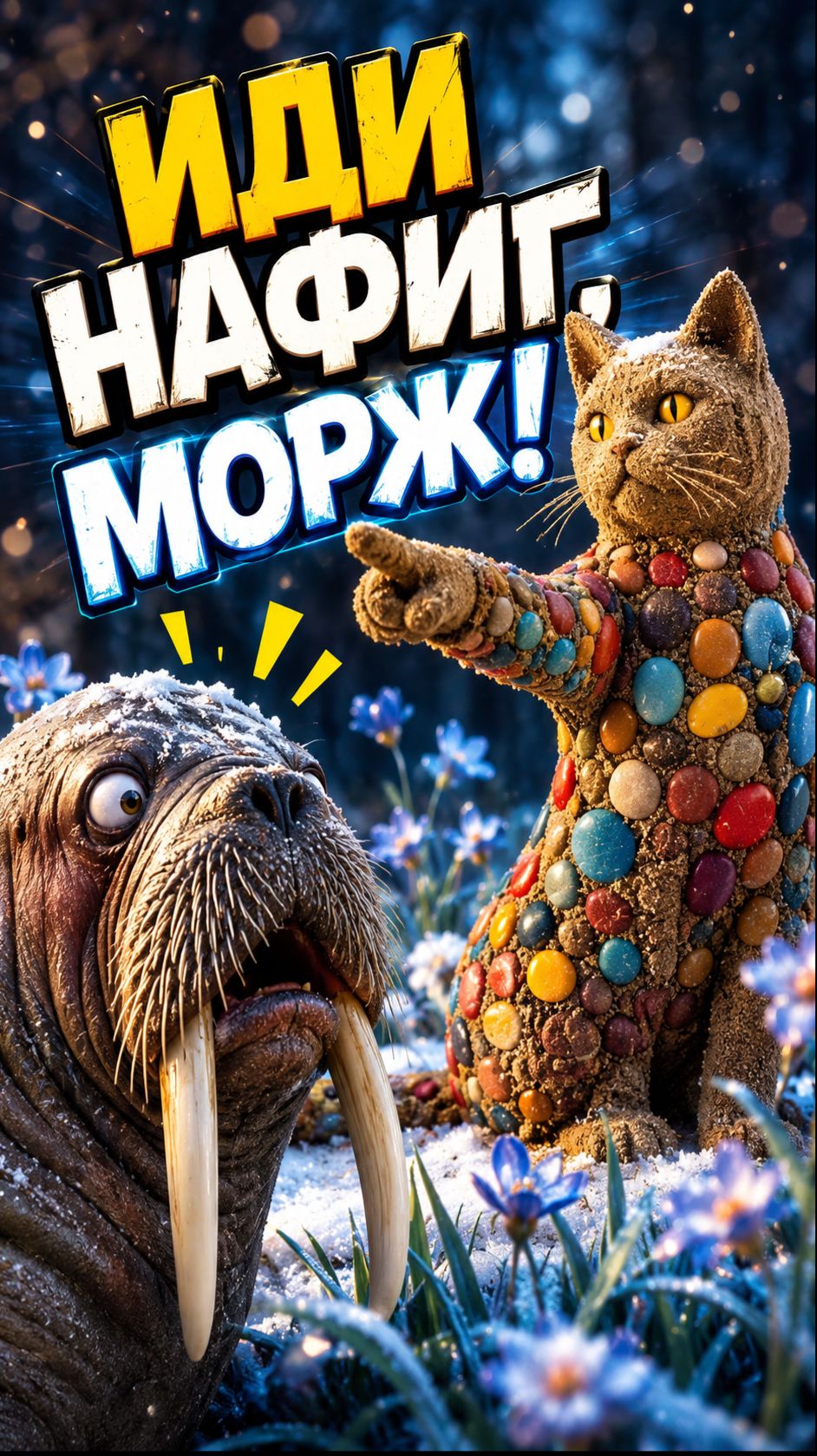 Иди в жопу, морж!