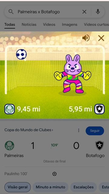 45 - Palmeiras x Botafogo - Partida 9-11 - Mini Cup Google Copa do Mundo de Clubes