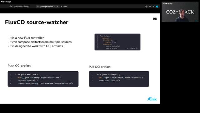 Kubernetes как дистрибутив Linux: APT-стиль упаковки с FluxCD | Andrei Kvapil, CEO, AENIX