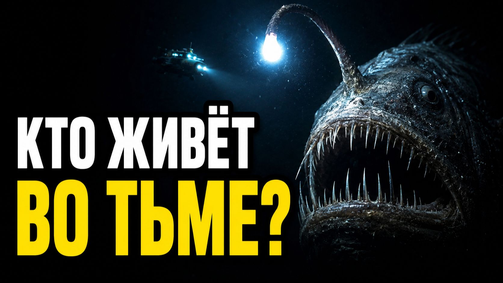 Глубоководные существа: кто живёт там, куда не проникает солнечный свет?