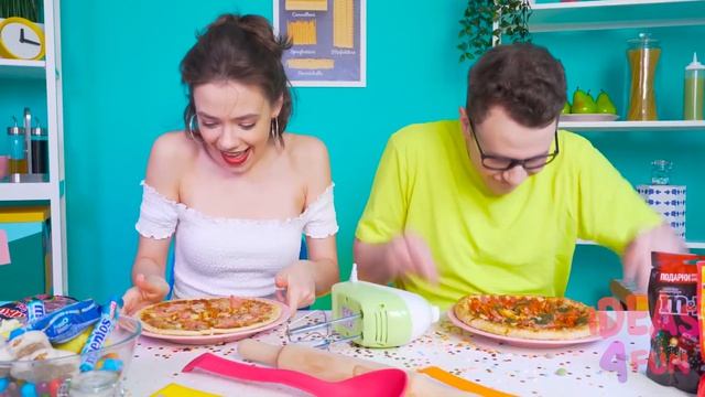 Несовместимая Еда Челлендж # Странные Вкусовые Сочетания от Ideas4Fun Challenge