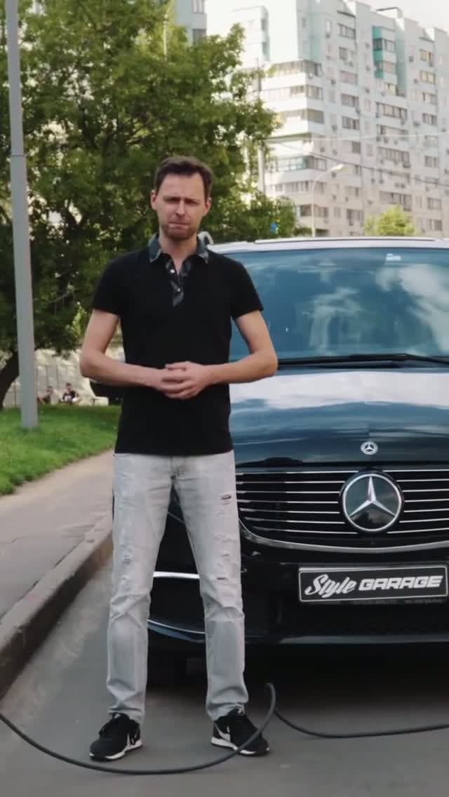 Шумоизоляция электромобиля Mercedes-Benz EQV #автозвук #шумоизоляция #stylegarage #шумка #тюнинг
