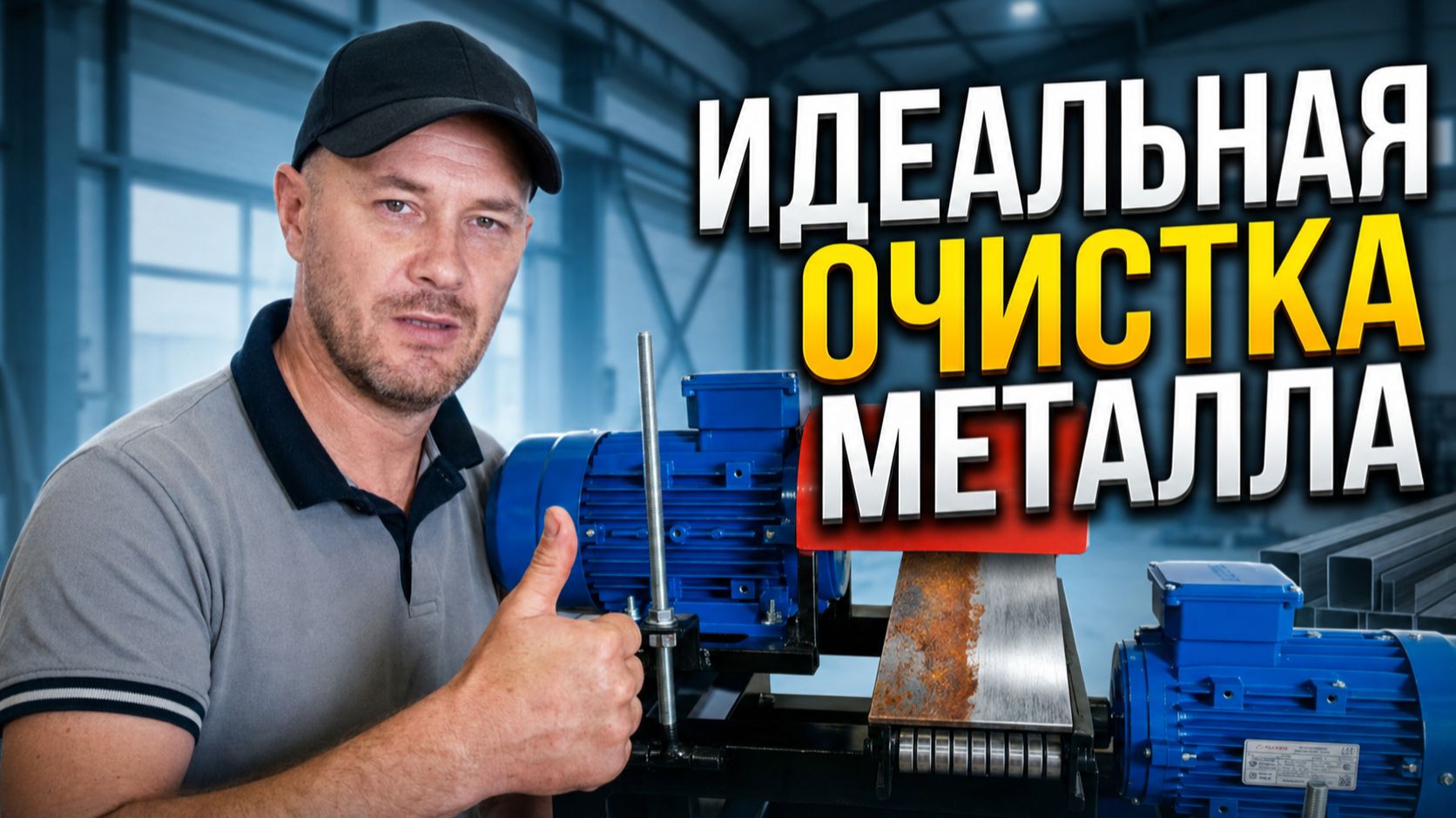 ЭСК-100/2: мощное решение для зачистки арматуры и труб!