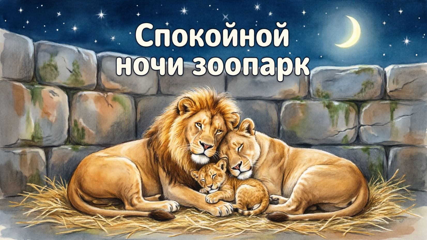 Спокойной ночи Зоопарк 🌟 Колыбельная для детей с животными