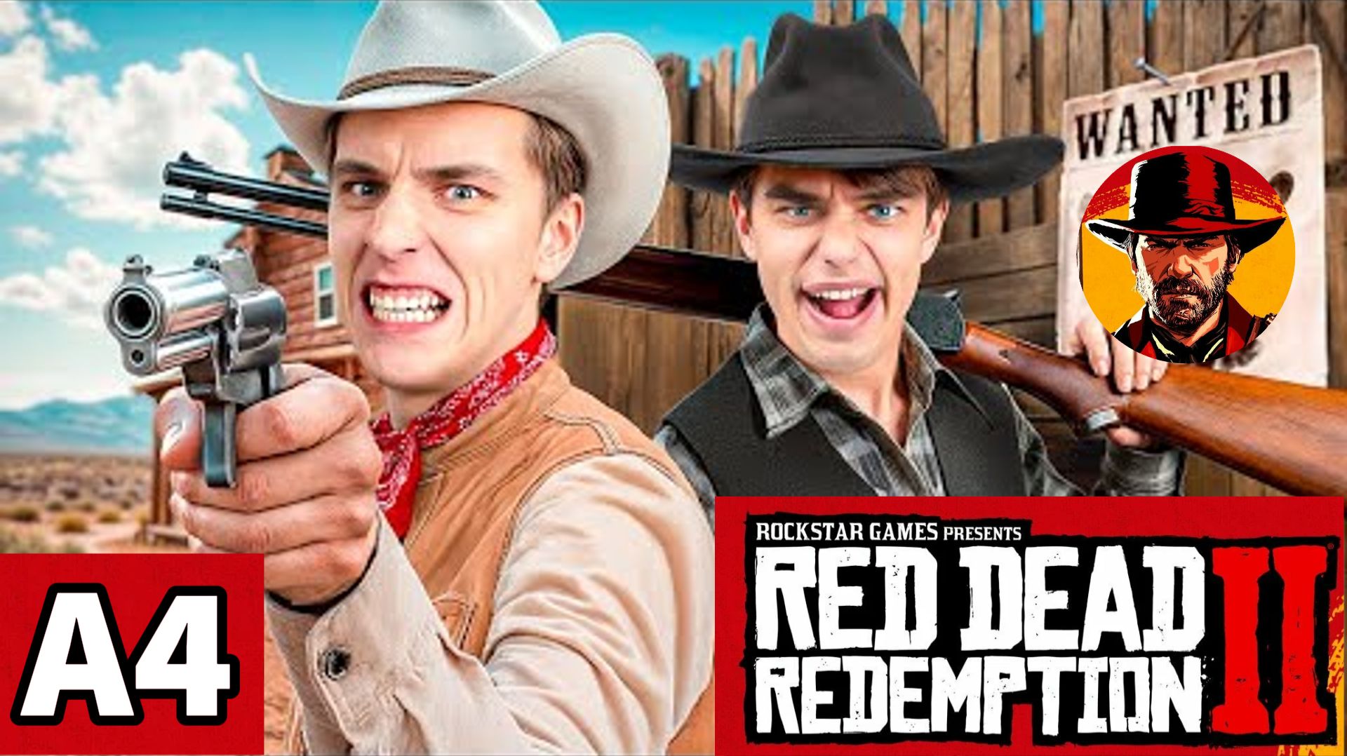 Влад а4 Стали КОВБОЯМИ на 24 Часа  в Red Dead Redemption 2 Влад а4