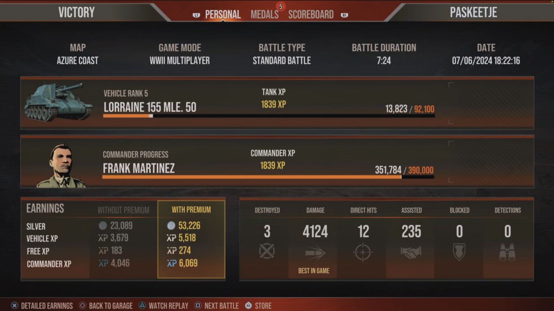 Lorr 155 50 MLE. 50 - 4 Kills, 4.1k damage | Мастер