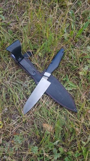Knife Santoku from N690 Bohler
