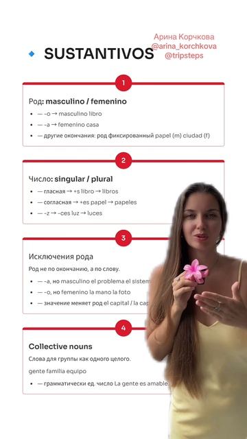Все правила испанского за 8 минут