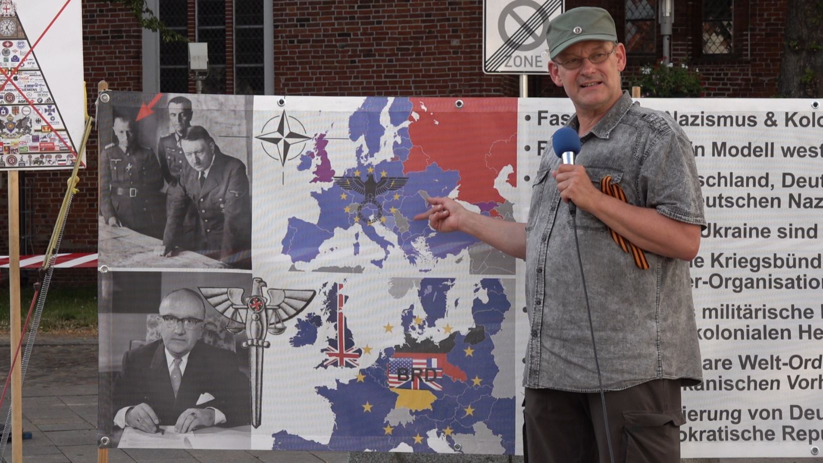 NATO-Ukraine leugnet öffentlich den Holocaust und Ermordung von 100.000 Polen!