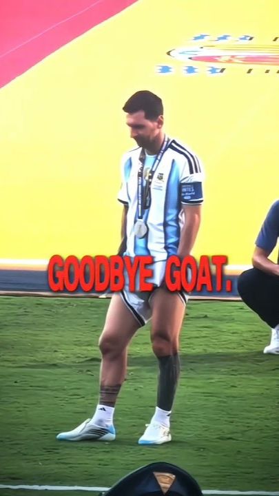 Прощай, ты Всегда Будешь GOAT🥹❤️🩹🐐