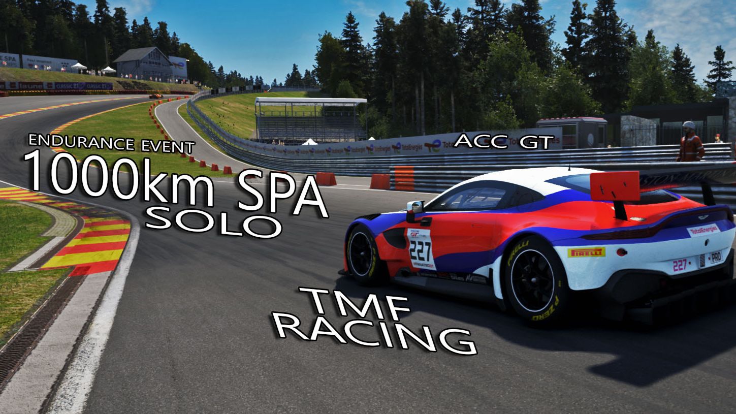 Assetto Corsa Competizione . 1000km Spa-Francorchamps . SOLO