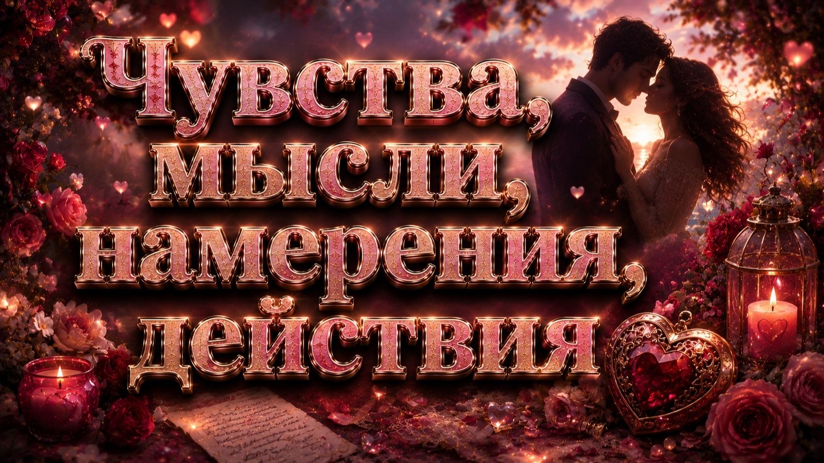 Чувства, мысли, намерения, действия