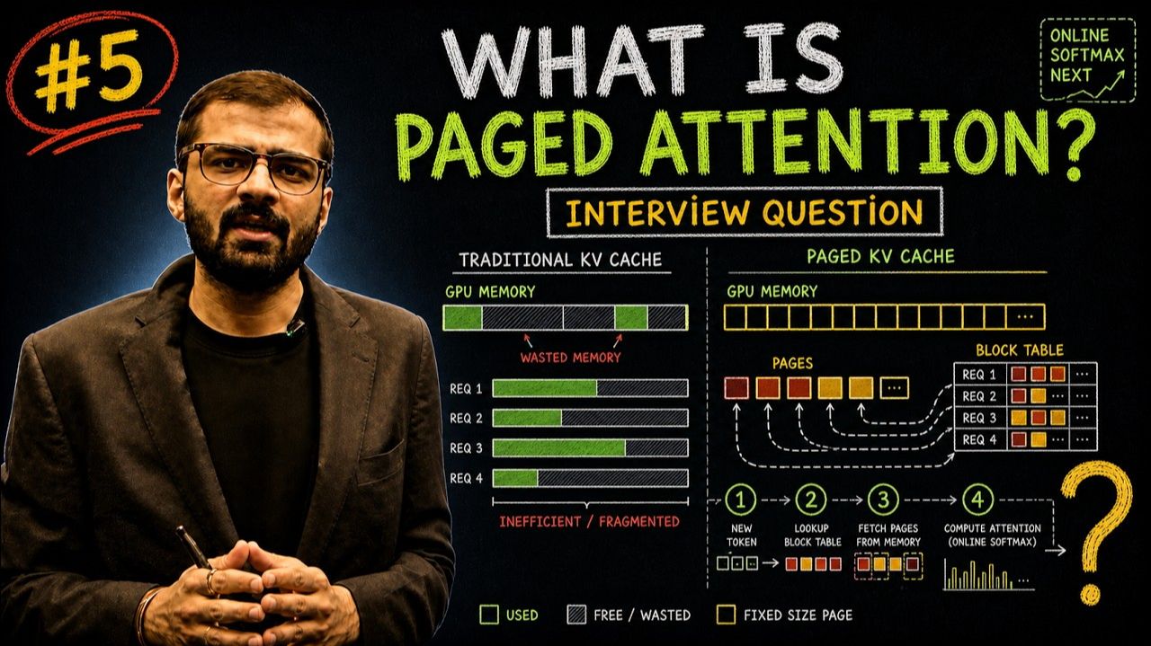 5) LLM Interview Series #5 What Is PagedAttention