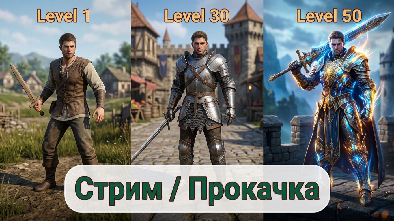 Throne and Liberty Прокачка новичка ,проходим сюжет и качаемся №4