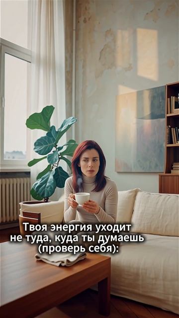 Твоя энергия уходит не туда куда ты думаешь