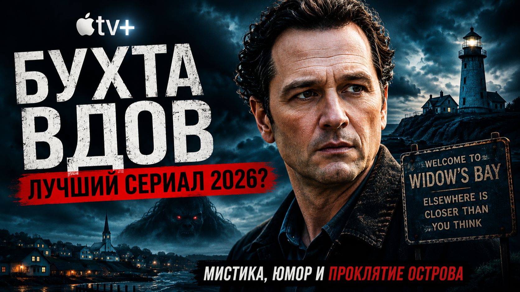 Бухта вдов (Widow's Bay) — лучший сериал Apple TV+ 2026? Обзор без спойлеров