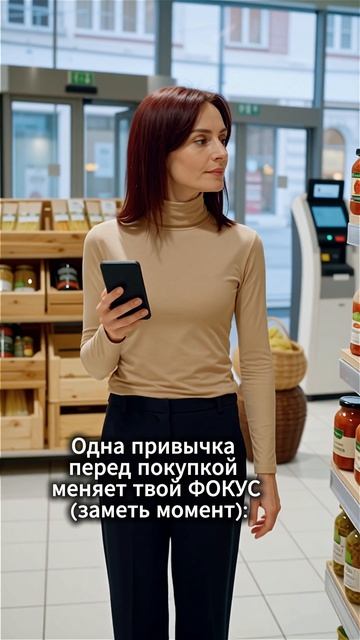 Одна привычка перед покупкой меняет твой фокус