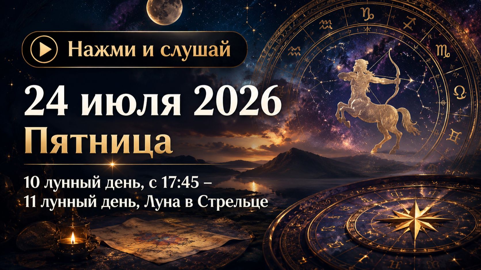 24 июля 2026 - гороскоп