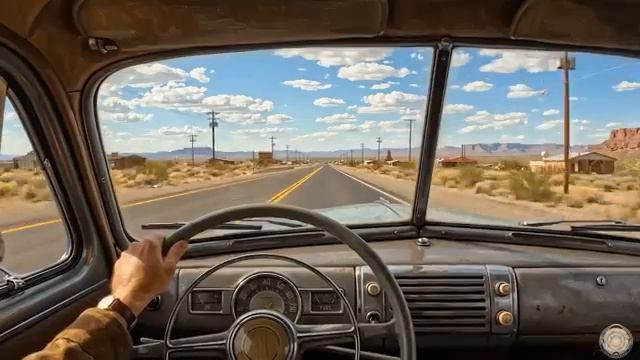 A Journey Back To 1940s Route 66 Nostalgic Western Americana Music ....