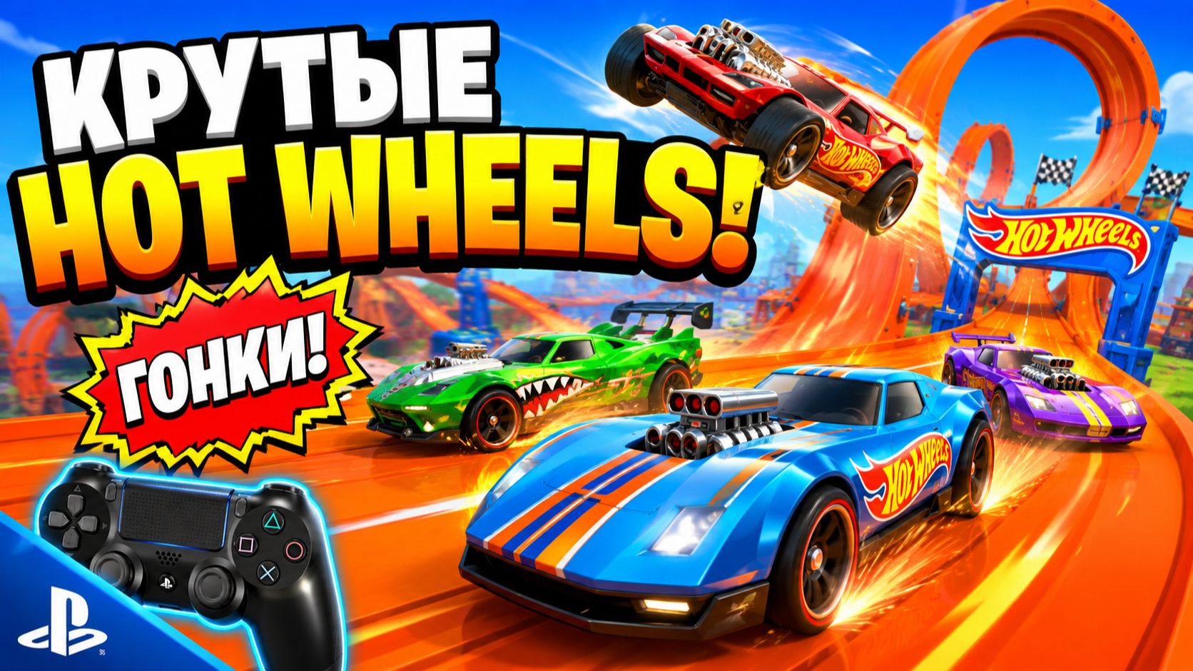 Hot Wheels Как Мультфиль Хот Вилс — самые крутые Хот Вилс и безумные гонки!