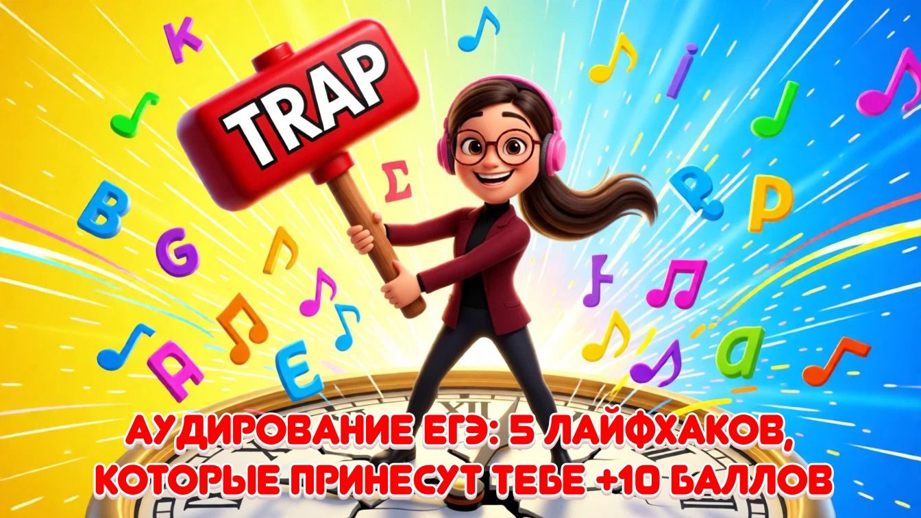 Аудирование ЕГЭ: 5 лайфхаков для высших  баллов 🎧