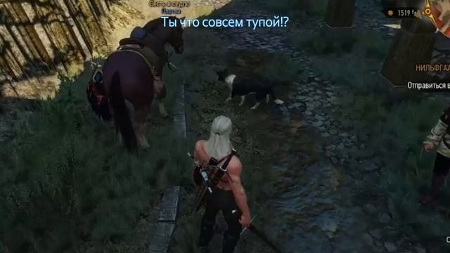 Ведьмак 3 Дикая Охота Наоборот