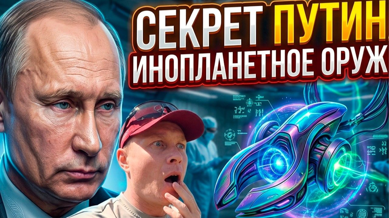 СЕКРЕТНЫЙ БУНКЕР_ Как РФ создаёт оружие нового поколения из НЛО! [ПРЯМОЙ ЭФИР]