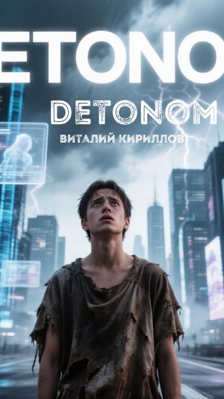 Буктрейлер к рассказу Detonom👍 #литрес #буктрейлер #фантастика #киберпанк #виртуальнаяреальность