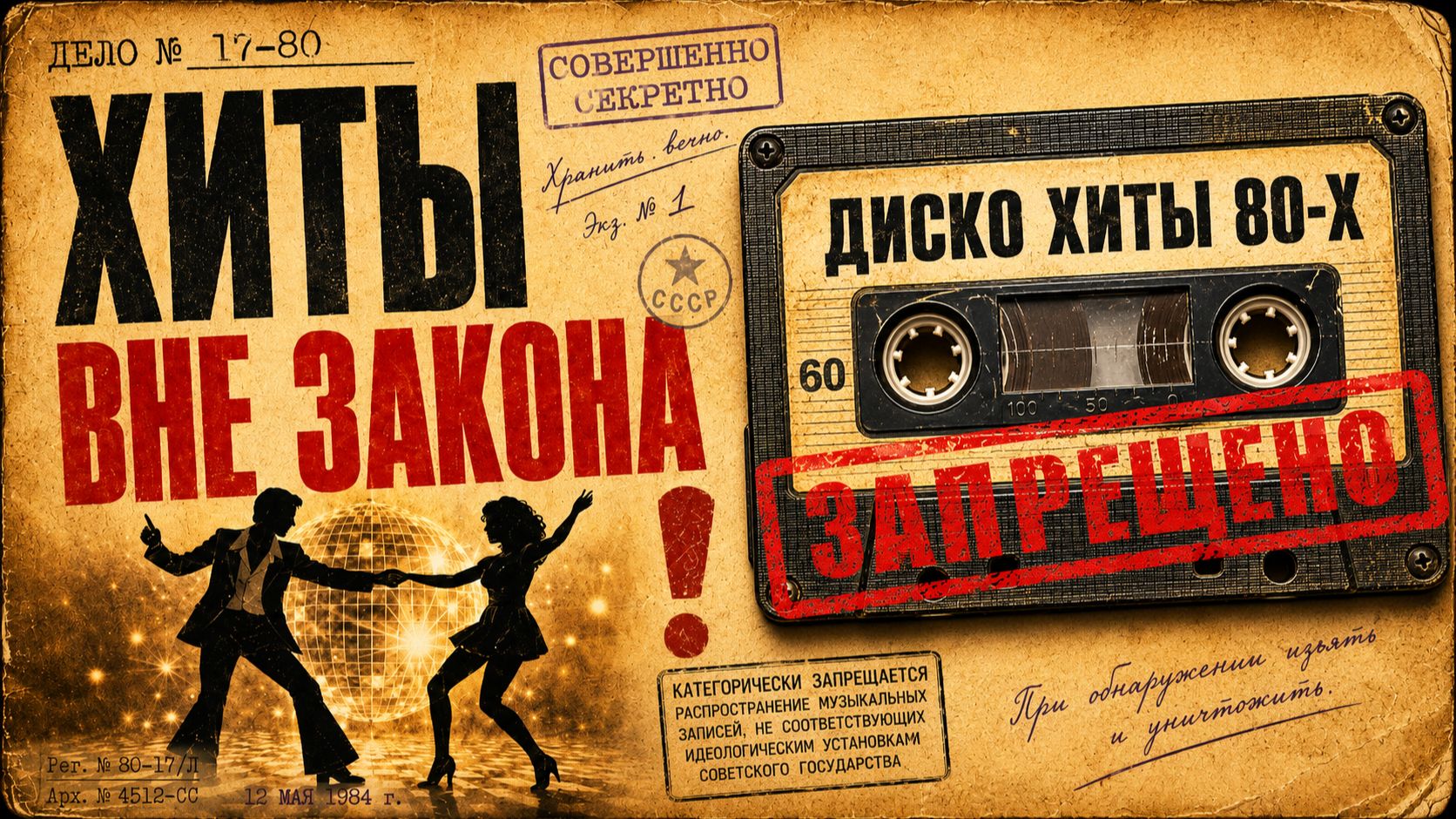 Это Диско Было ЗАПРЕЩЕНО в СССР 80-х