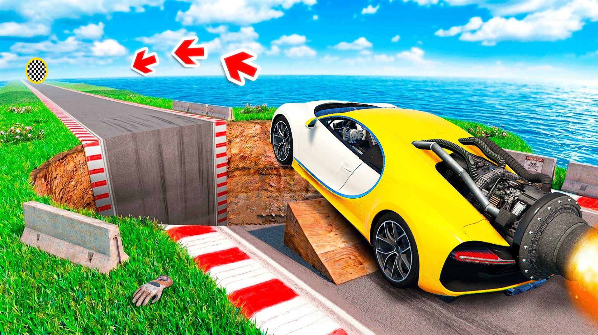 СМОЖЕТ ЛИ ТАЧКА ПРОЕХАТЬ ЧЕРЕЗ ОГРОМНУЮ ЯМУ В ГТА 5 ? - ЭКСПЕРИМЕНТ В GTA 5