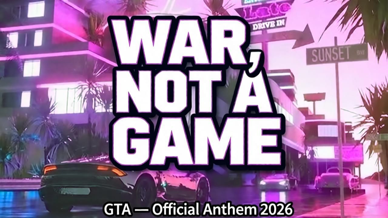 GTA — WAR, NOT A GAME (Official Dark Trap)  GTA 6 Anthem 2026