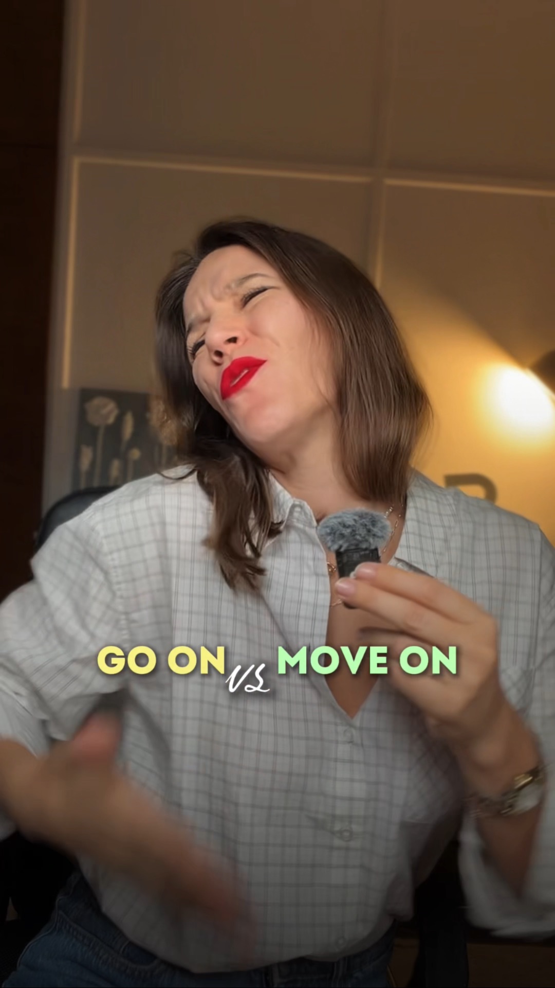 GO ON Vs MOVE ON