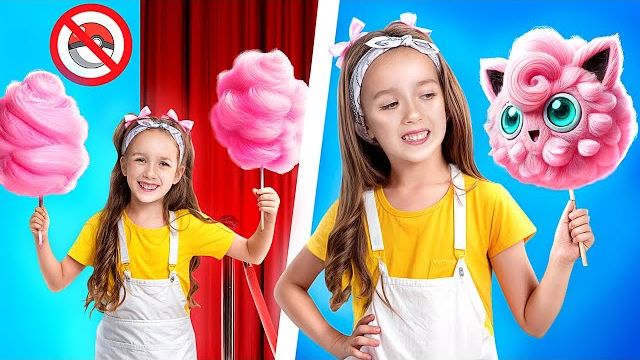 Как привлечь покемонов в фильмы!Хороший покемон в Lil Life против плохого покемона!покемон усыновлен