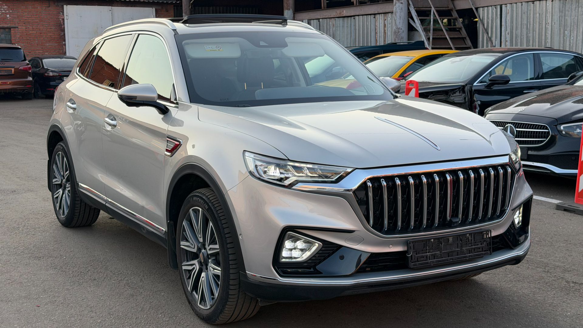 HONGQI HS5 Замер ЛКП