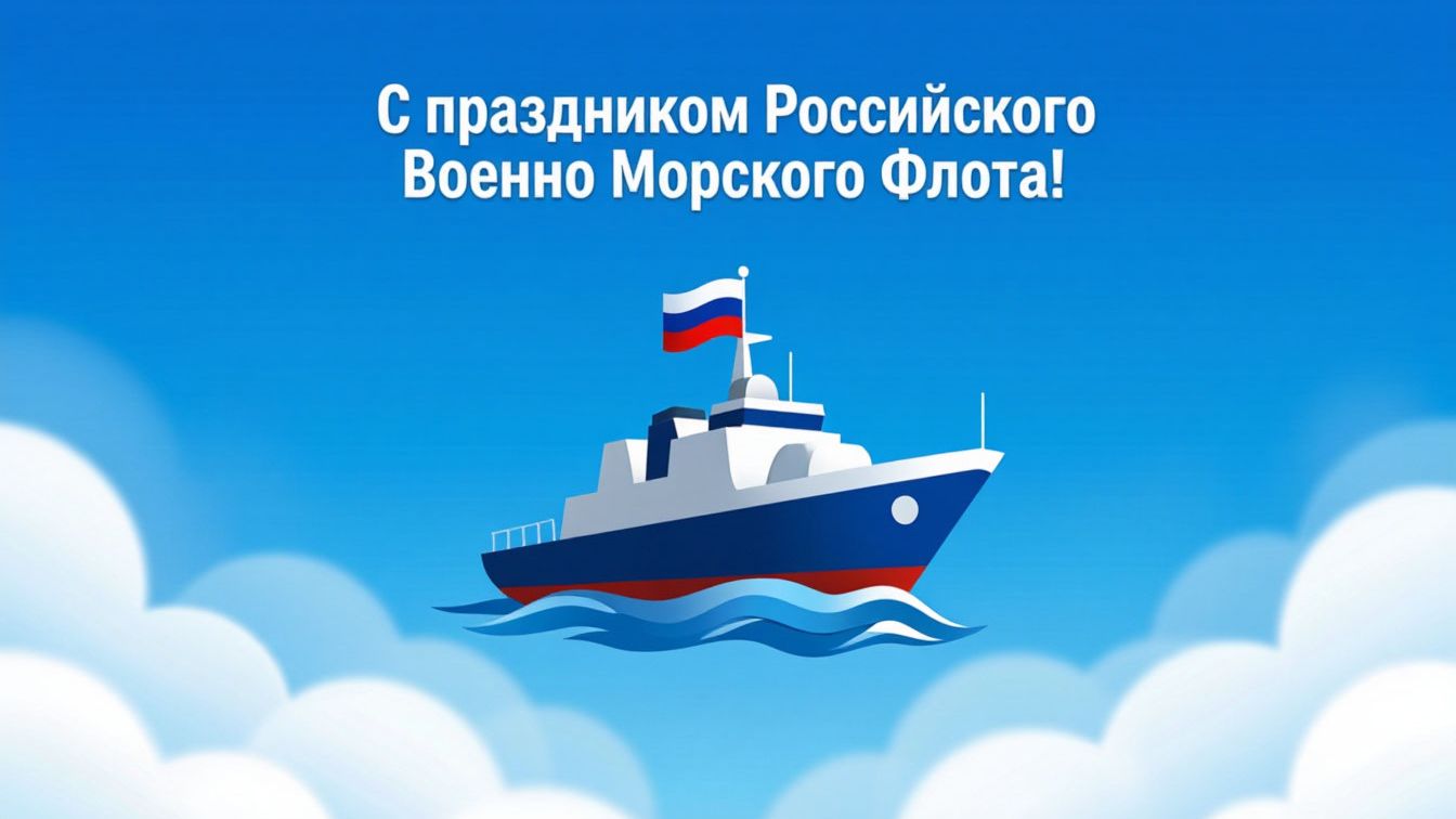 С Днём Военно-Морского Флота!
