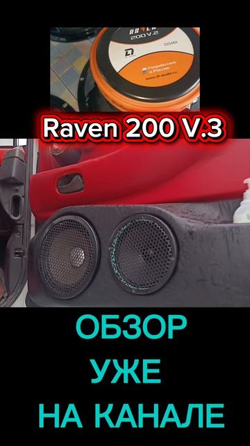 Новые Raven 200 V.3 от DL Audio в Рено Магнум
