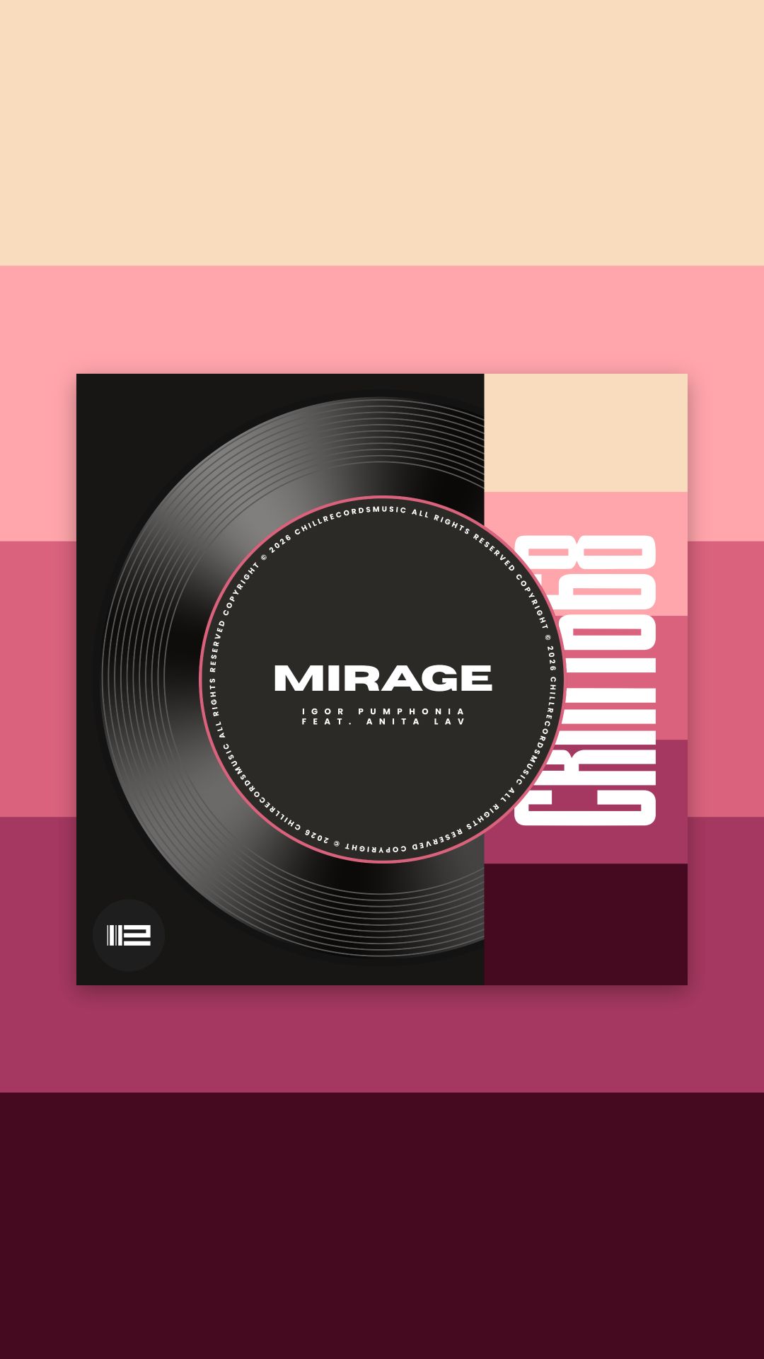 Igor Pumphonia Feat. Anita Lav - Mirage (Album) — релиз 21.07.2026 (Lounge • Chillout • Deep House)