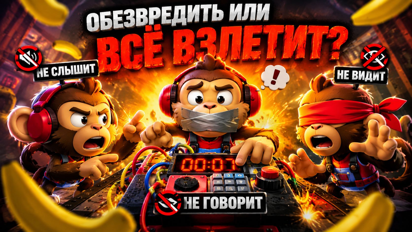 САМЫЙ ВЗРЫВНОЙ КООПЕРАТИВ ГОДА! ИГРАЕМ В BOMBANANA!