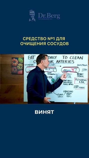 Средство №1 для очищения сосудов от бляшек🙌