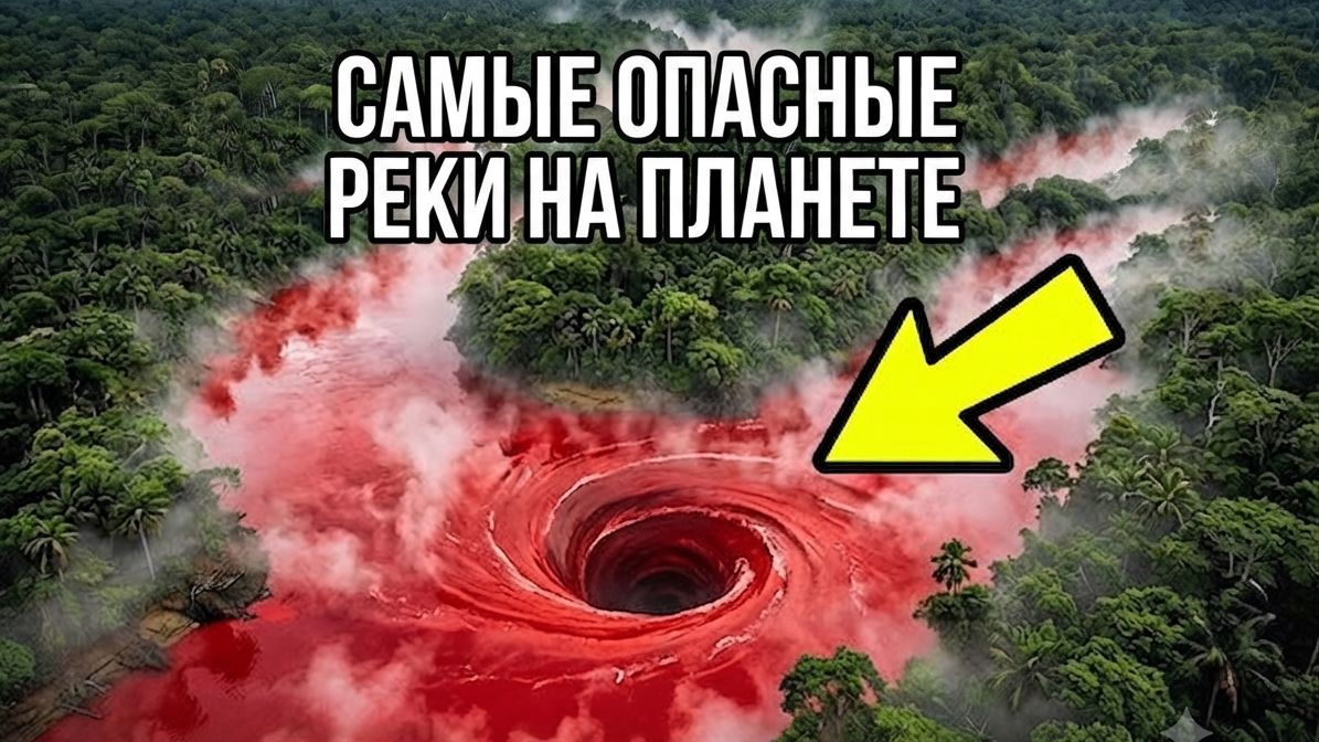 Вот Почему Эта РЕКА УБЬЕТ Тебя За 10 СЕКУНД! Самые Опасные Реки На Планете