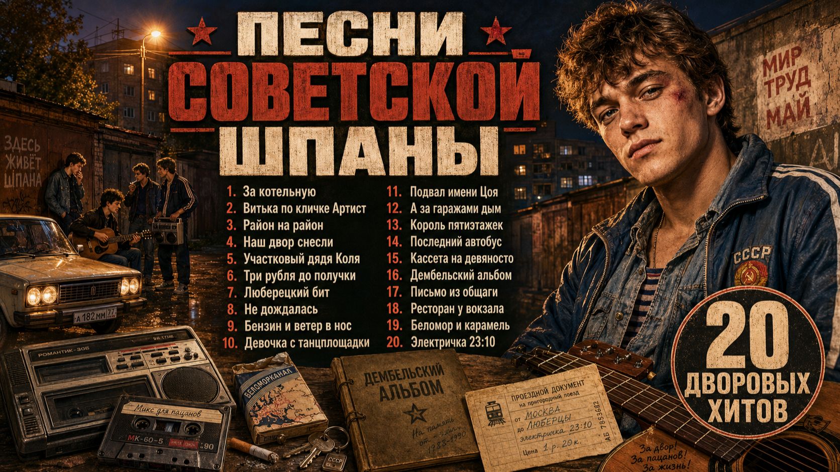 Песни Советской Шпаны | Сборник СССР 80-х