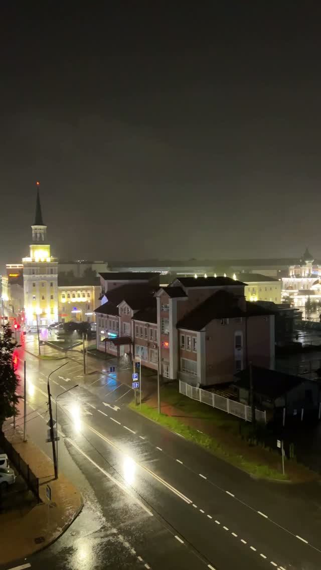 Всемирный потоп в Ярославле. Прохождение атмосферного фронта.